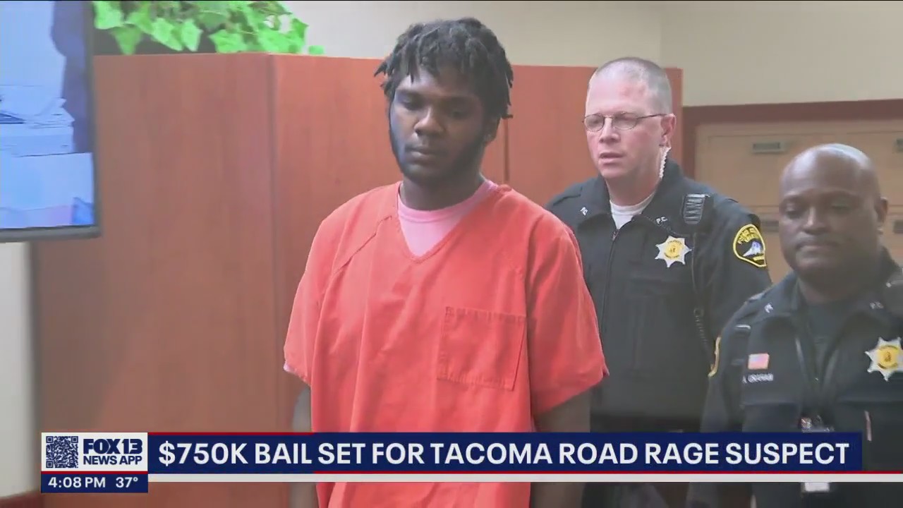 Bail set for 19-year-old suspect in Tacoma road rage shooting of 11-year-old child