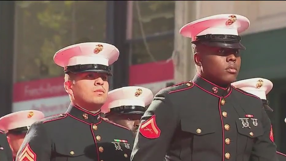 Thousands gather for NYC's Veterans Day Parade
