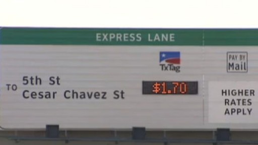 Tolls on MoPac express lanes climbing higher than originally thought