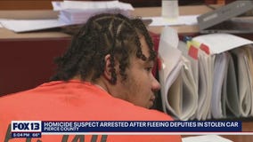 Puyallup homicide suspect arrested after police chase