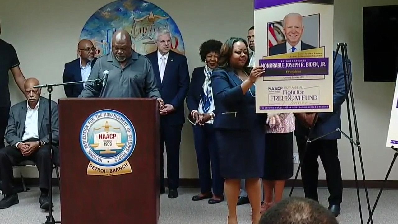 Biden to attend NAACP dinner in Detroit May 19