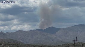 Juniper Fire burns 600 acres near Horse Thief Basin