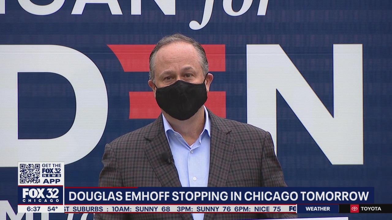 Second Gentleman Douglas Emhoff to visit Chicago