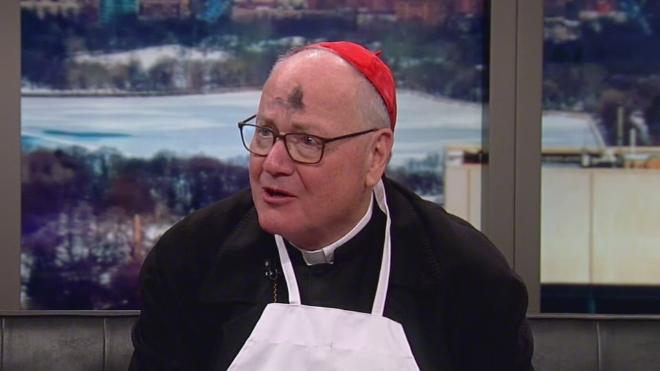 Ash Wednesday with Cardinal Dolan