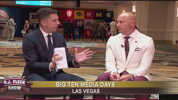 PJ Fleck Show: Big Ten Media Days in Las Vegas