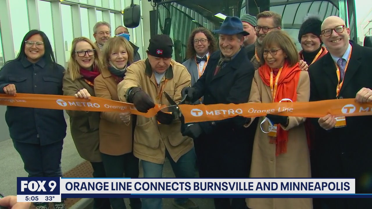 Metro Transit debuts Orange Line connecting Minneapolis and Burnsville