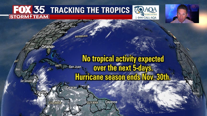 Less than 2 weeks left in 2022 Atlantic hurricane season