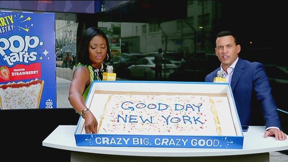 Giant pop-tart, making the perfect Aperol spritz: Good Day Today