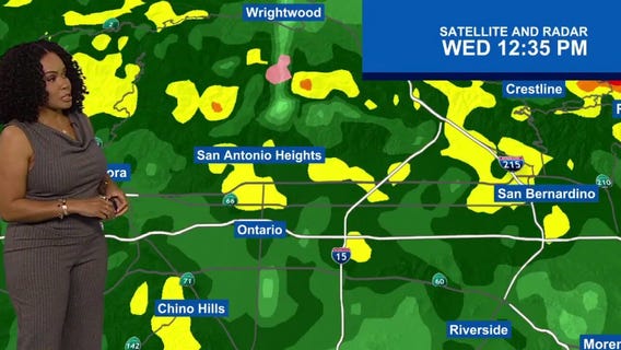 First round of Christmas storm hits SoCal