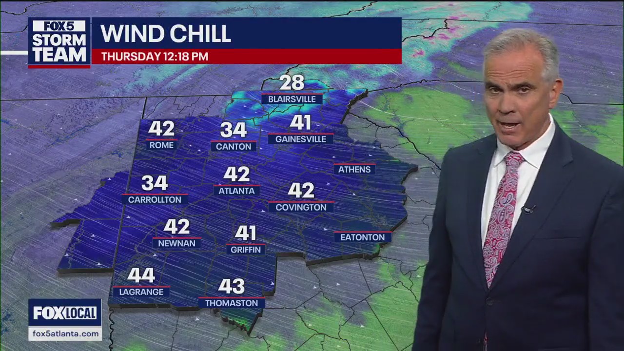 Thursday midday weather forecast