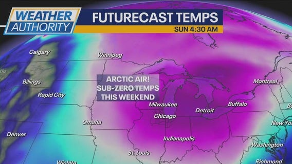 Chicago Weather: Cold arctic air grips area causing bitter wind chill