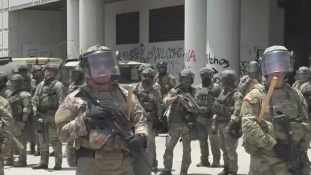 Hundreds of Marines to be pulled from Los Angeles