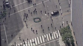 MLK Protest in Westwood
