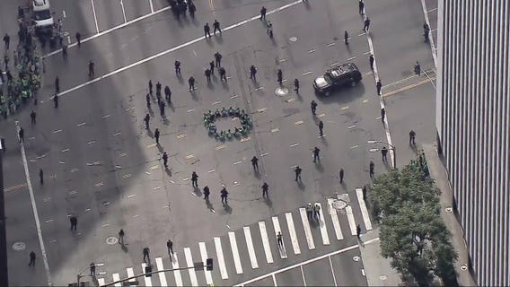 MLK Protest in Westwood