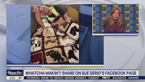 Whatcha Makin': Dog bone pillows, book wreath