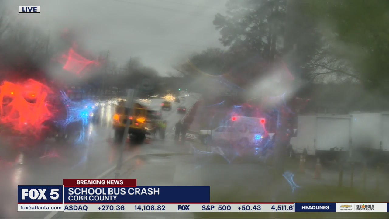 School bus crash in Cobb County | FOX 5 Atlanta