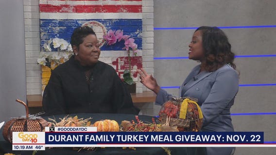 Durant Family Turkey Meal Giveaway: Nov. 22