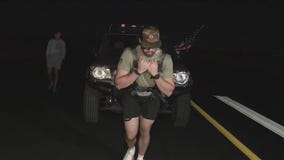 AZ veteran raises awareness by pulling truck for 31 miles