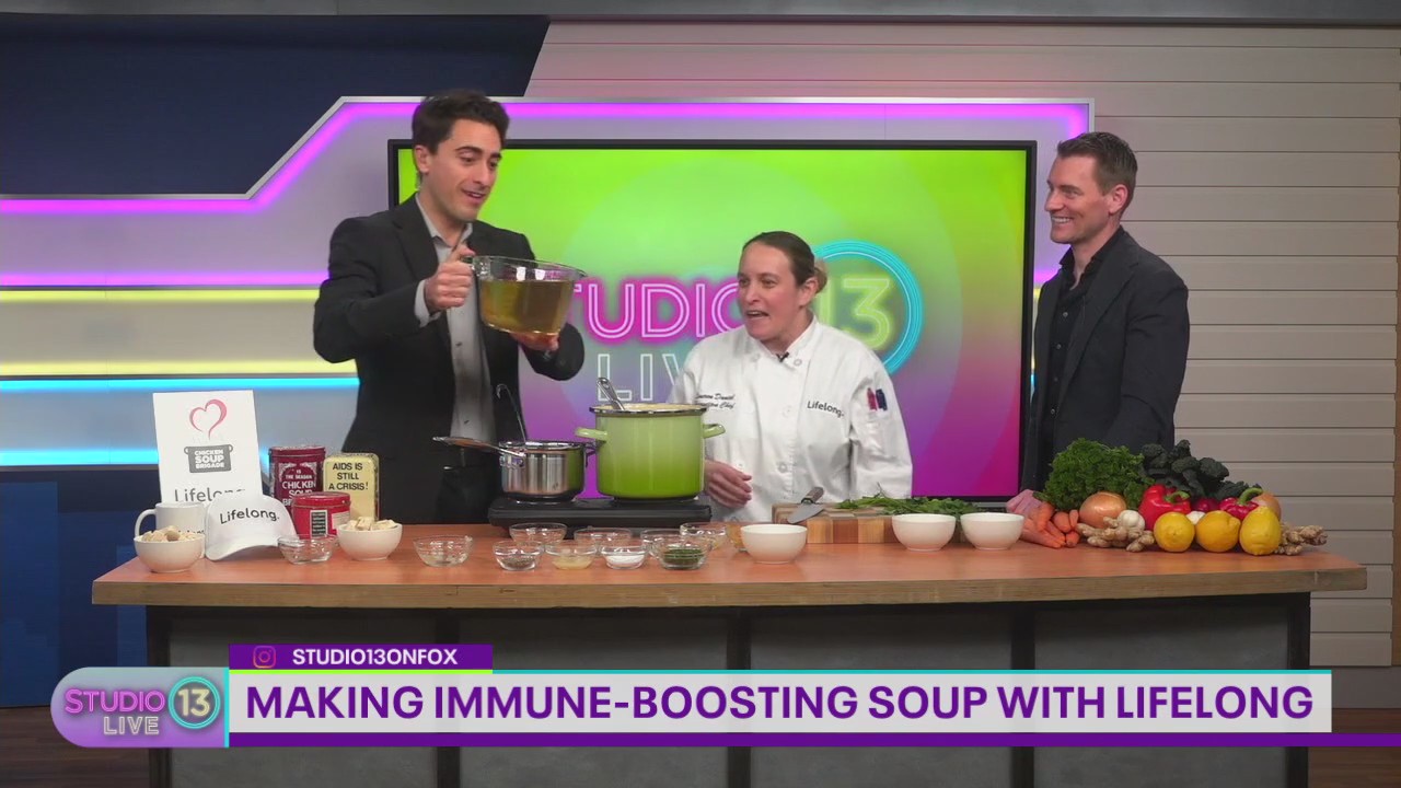 Immune-boosting soup with Lifelong