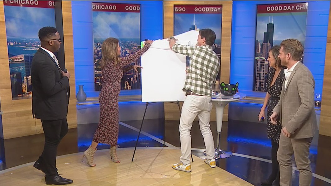 'Good Day Chicago' team plays 'Pictionary' with game show host Jerry O'Connell