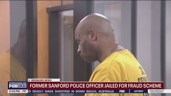 Former Sanford police officer jailed for alleged fraud scheme