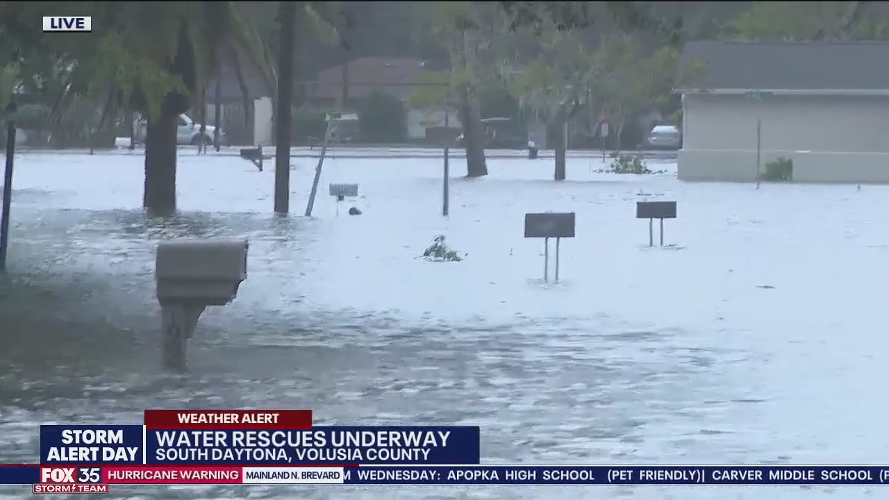 Volusia Co. man using kayak to rescue grandparents