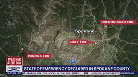 3 wildfires continue to burn in Eastern Washington