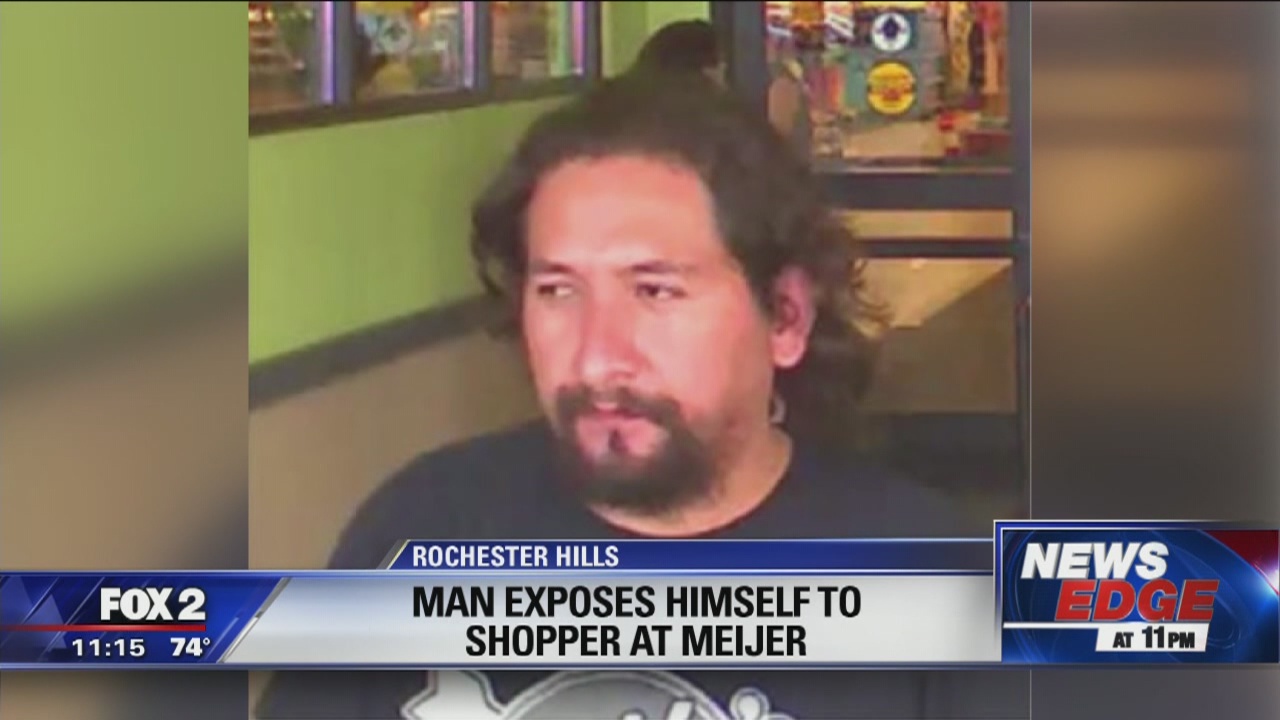 Man exposes himself to woman shopping at Rochester Hills Meijer