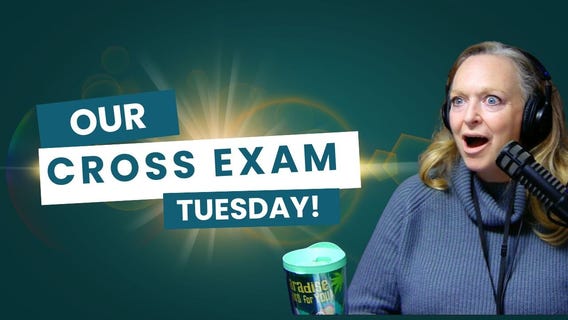 CROSS EXAM TUESDAY