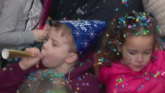 Ringing in 2024 with "Noon Year" dance party