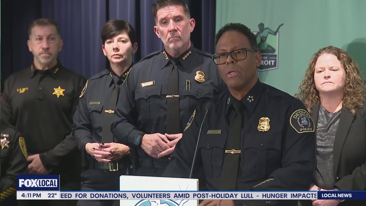 Detroit Police announce suspect in custody for block party shooting ...