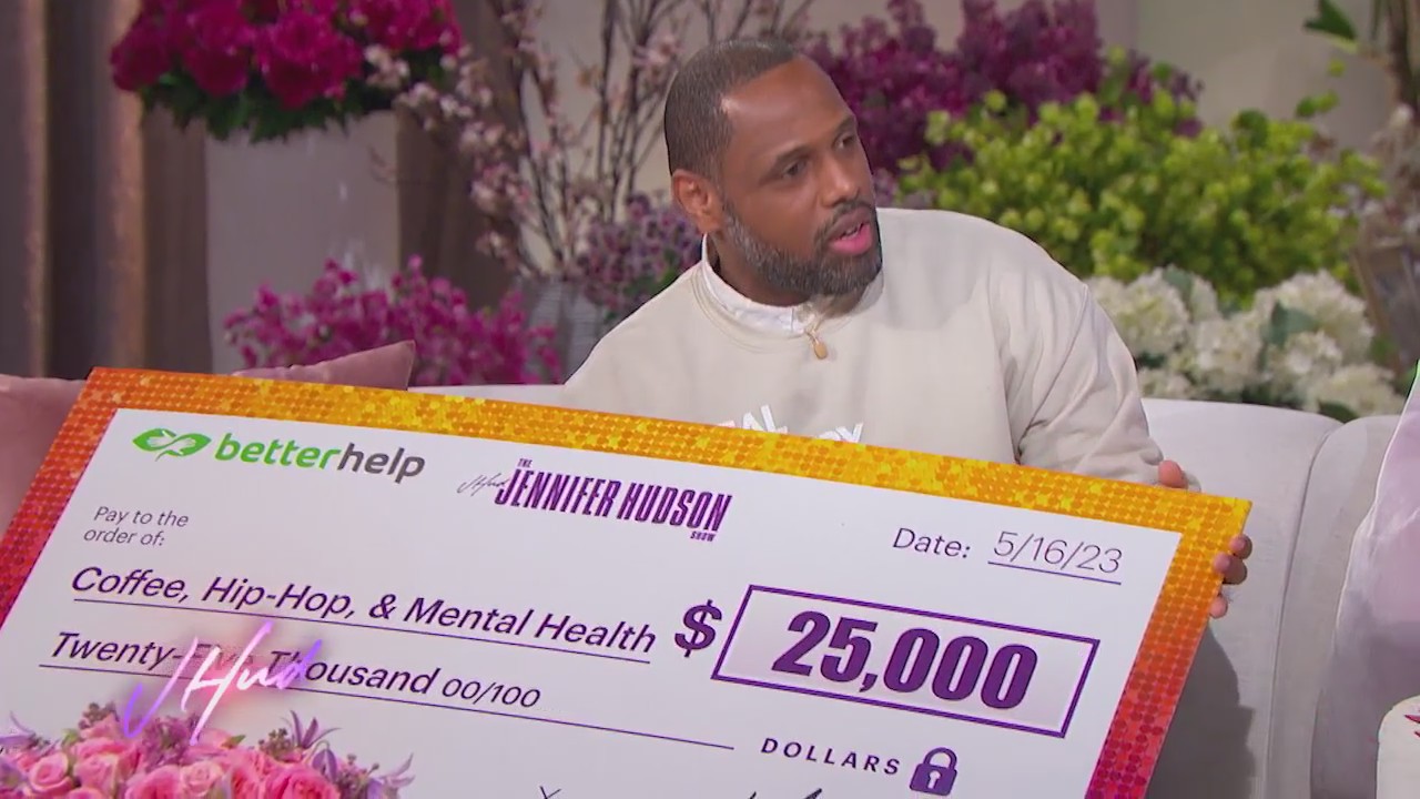 Chicago mental health advocate surprised on 'Jennifer Hudson Show'
