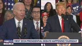 First 2024 presidential debate happening Thursday