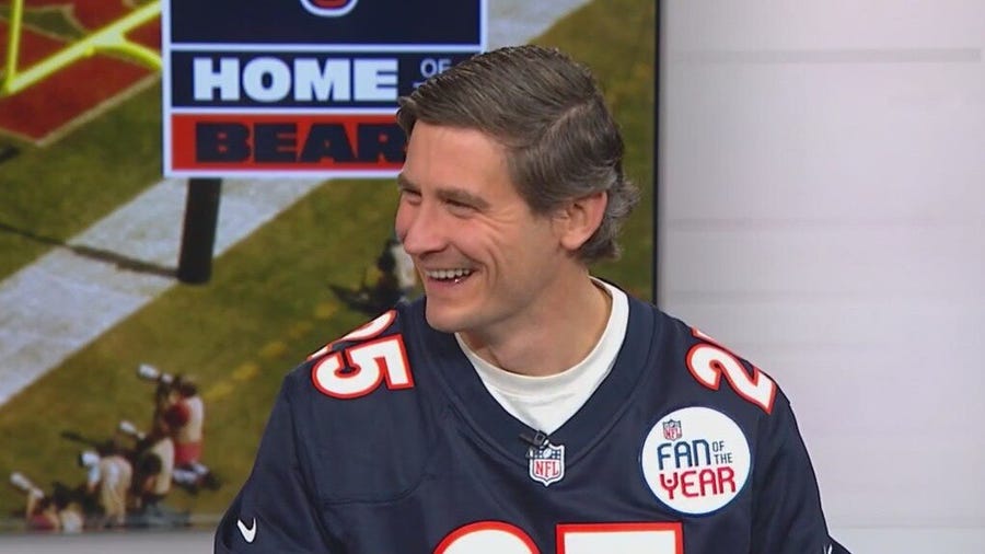 Chicago Bears name Jonathan Otten 2025 Fan of the Year ahead of Super Bowl appearance