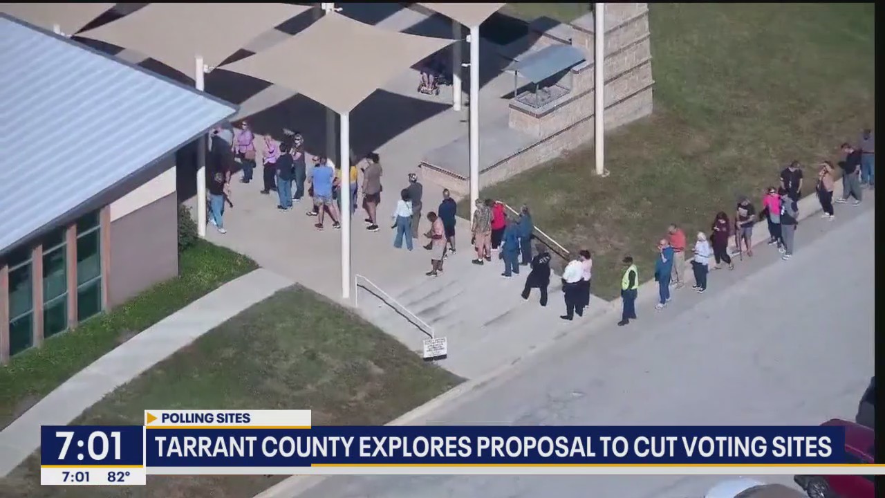 Tarrant Co discusses plans to close 100 voting sites