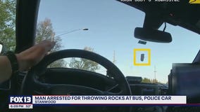 Alleged Stanwood rock thrower arrested