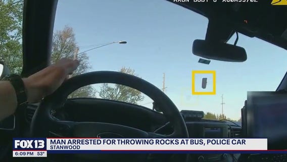 Alleged Stanwood rock thrower arrested