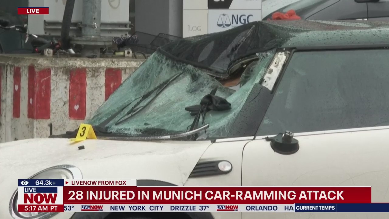 Vance arrives in Germany amid crowd attack