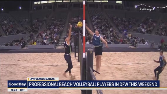 Pro beach volleyball tournament in Frisco this weekend