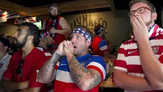 Local hotspot expecting to hit capacity again during US World Cup match