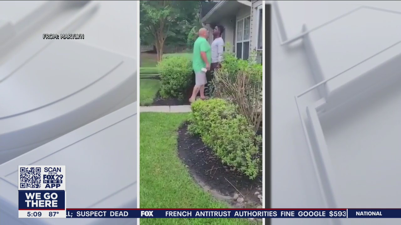 Man on receiving end of viral racist rant, Mount Laurel police chief speak out