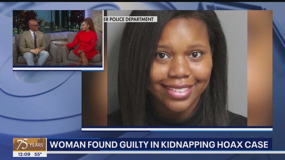 Woman found guilty in kidnapping hoax case