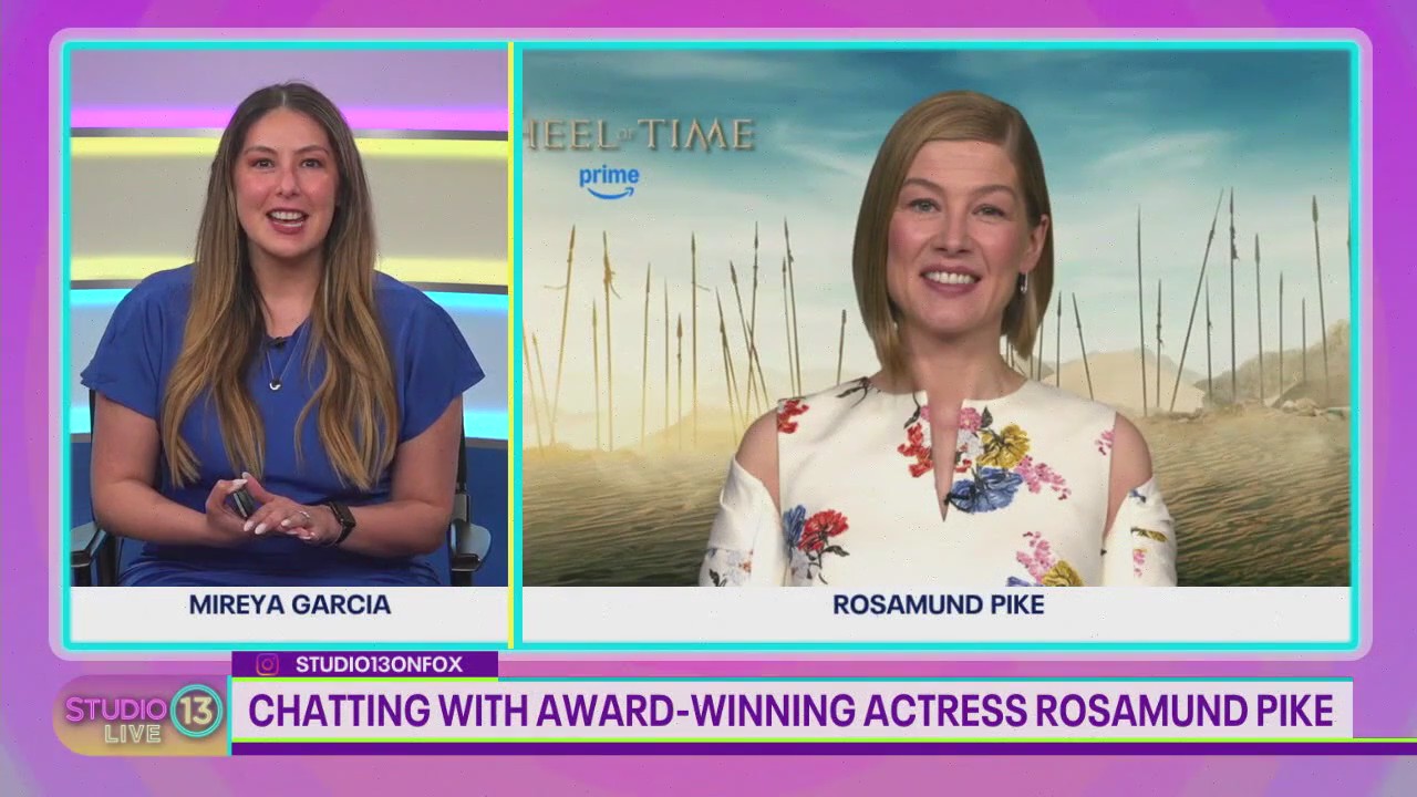 Rosamund Pike talks 'The Wheel of Time' season 3, what it takes to be strong