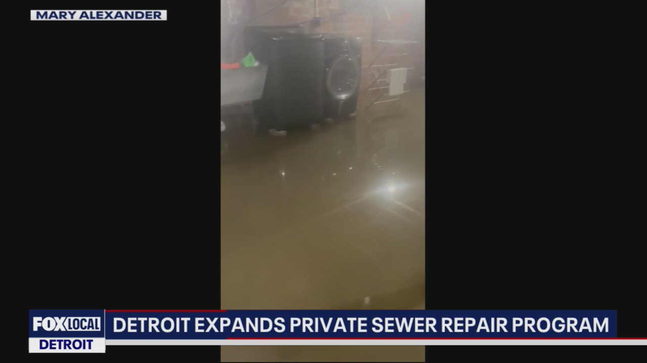 Detroit expands Private Sewer Repair program