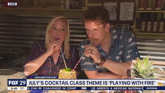 Local distillery makes cocktails with a fiery twist