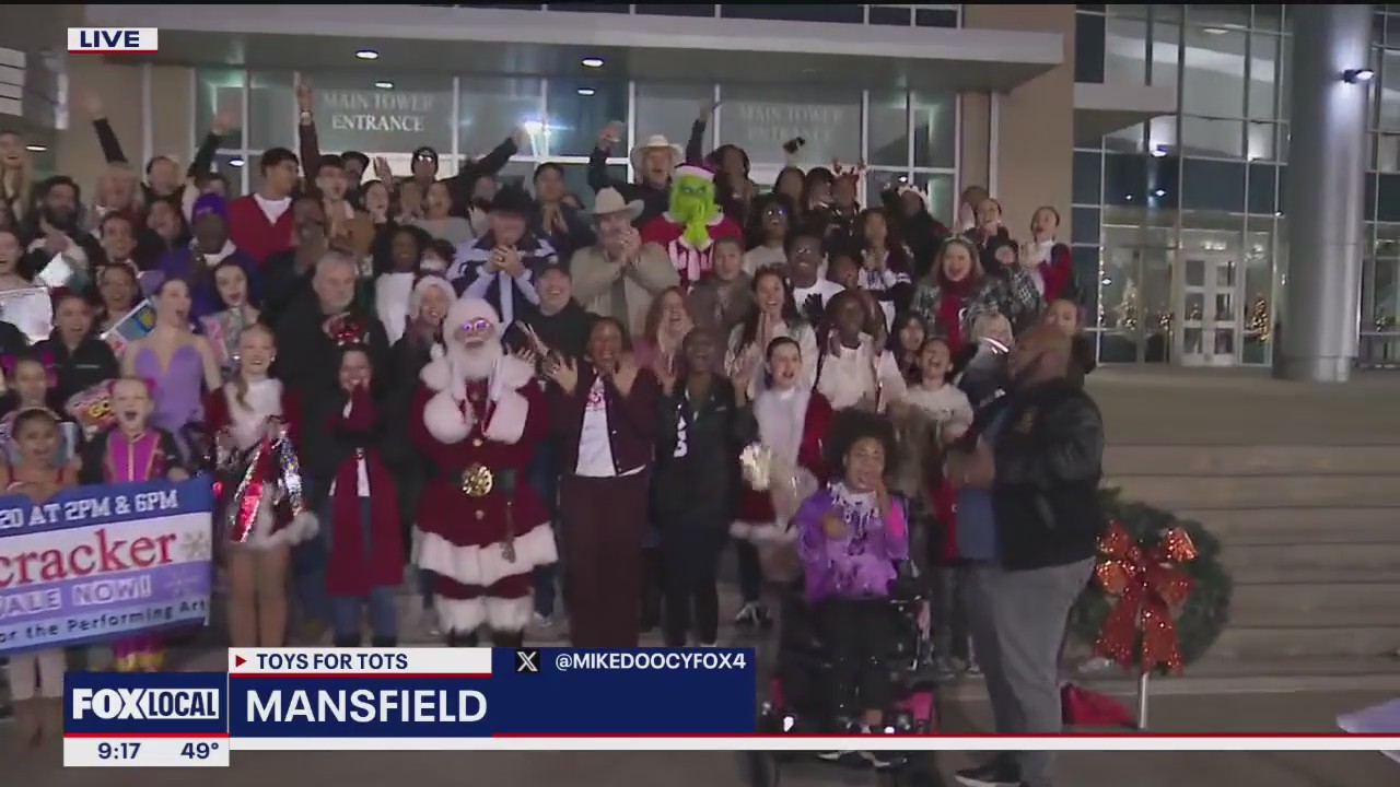 Mansfield hosts annual Toys for Tots toy drive event