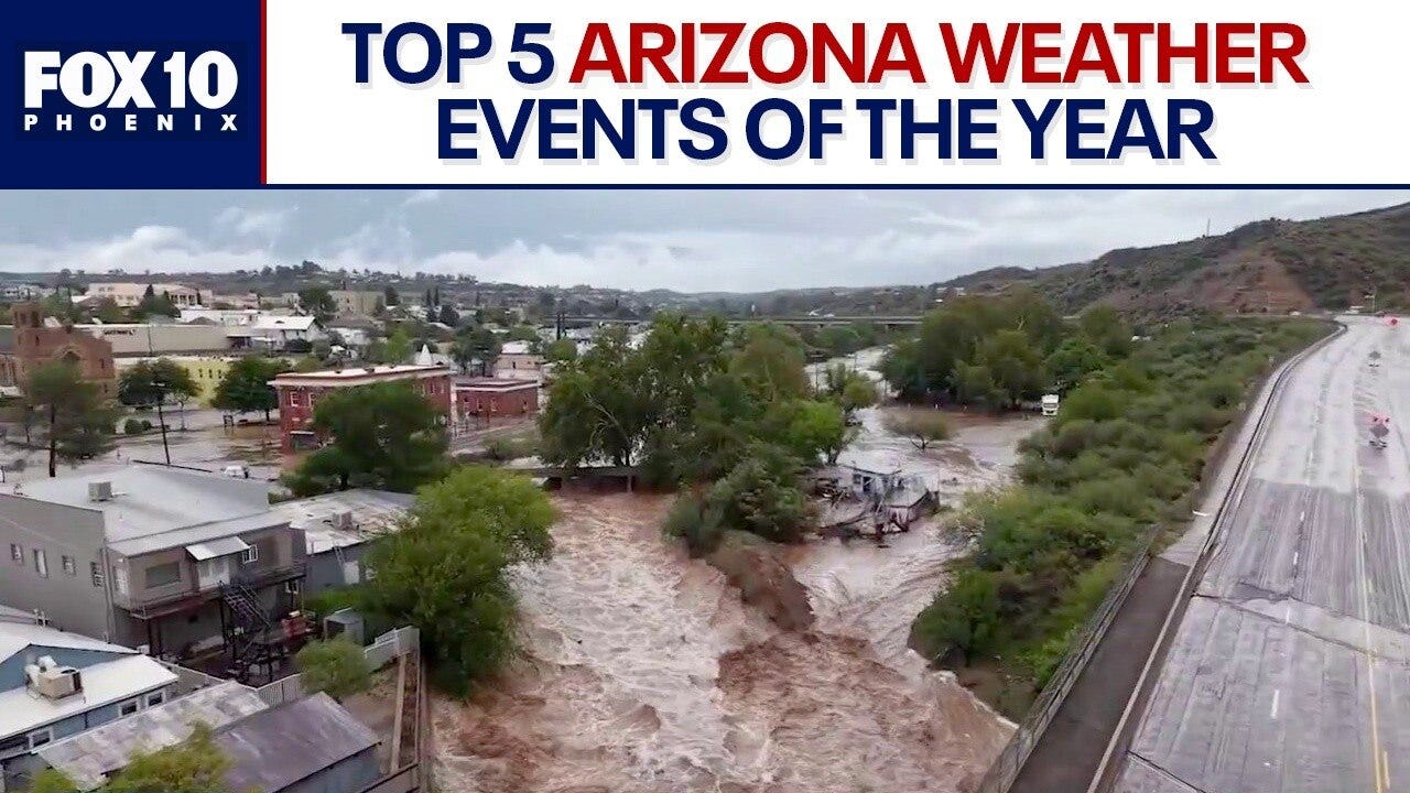 September severe storms l No. 2 Arizona weather event of 2025