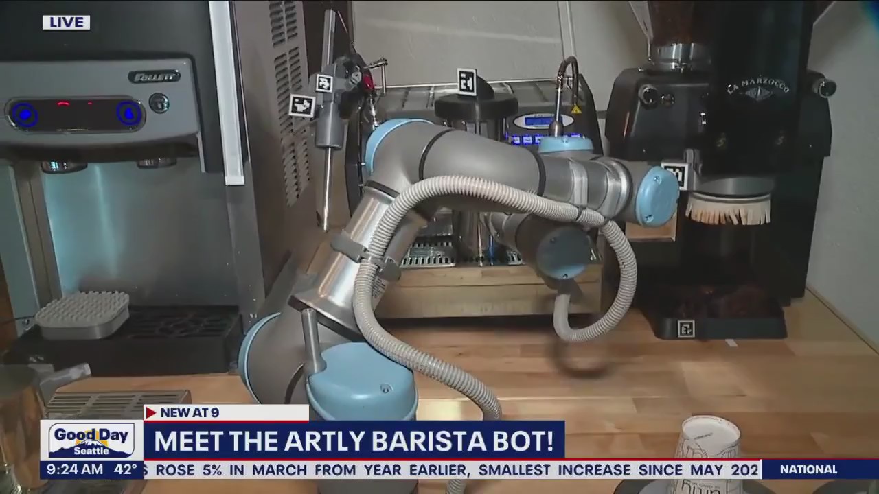 Meet the 'Artly Barista Bot'