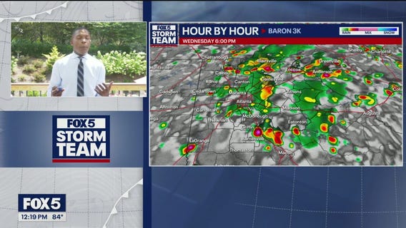 Wednesday midday weather forecast