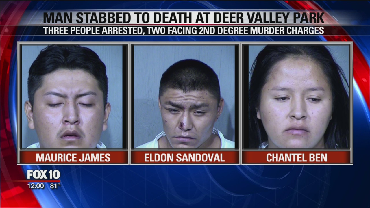 3 arrested in stabbing death at north Phoenix park | FOX 10 Phoenix